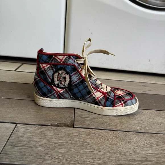 Christian Louboutin Rantus Orlato Flat High
"Tartan" Plaid | Size: 41 - Picture 13 of 16